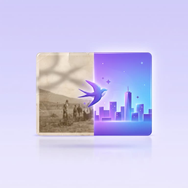 AI Photo Restoration illustration — convert and edit images online